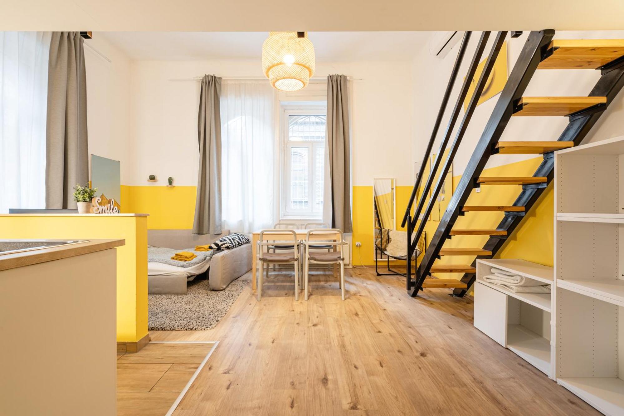 Charming Studio In The Heart Of The Jewish Quarter W41 Yellow บูดาเปสต์ ภายนอก รูปภาพ