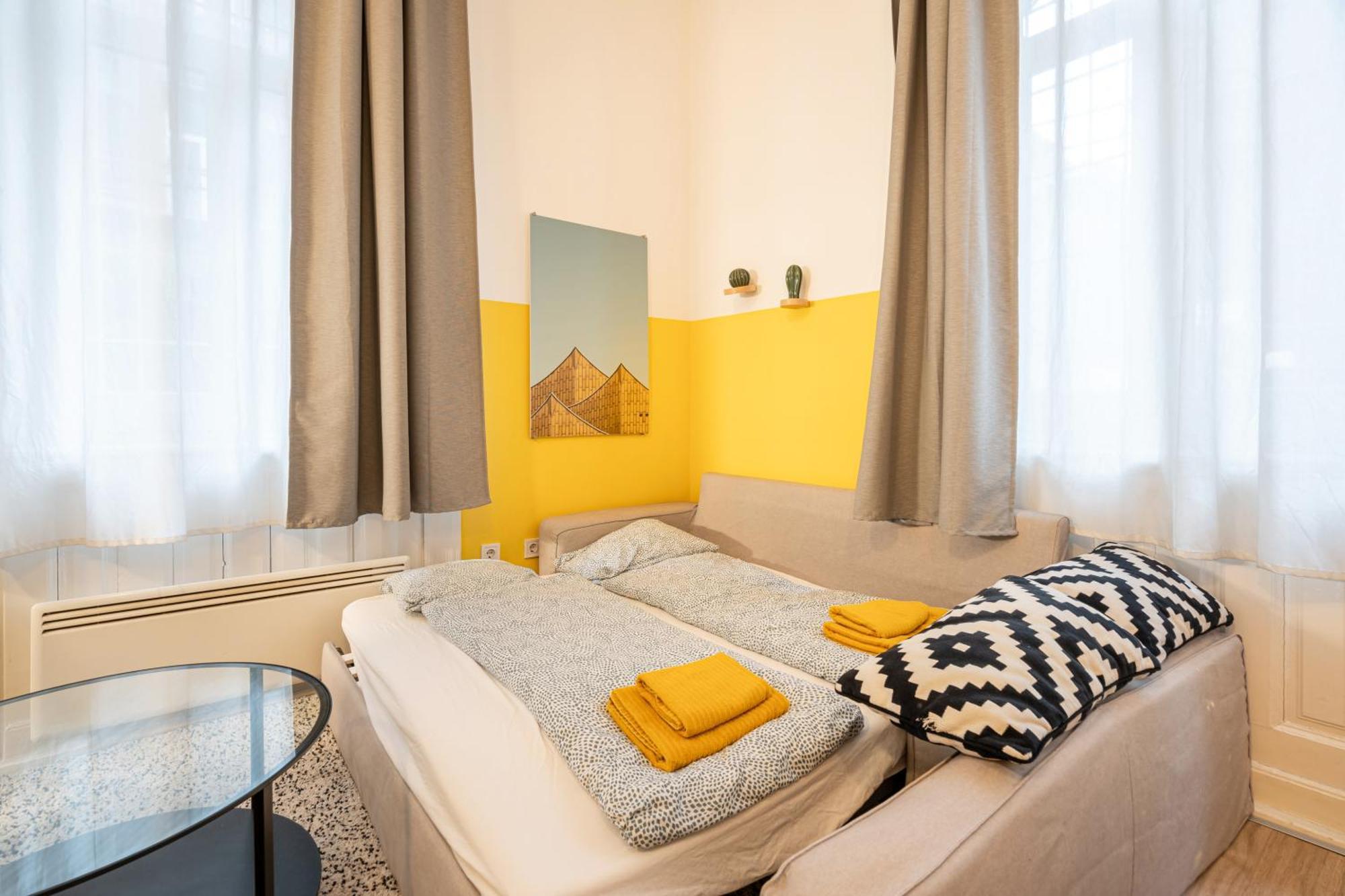 Charming Studio In The Heart Of The Jewish Quarter W41 Yellow บูดาเปสต์ ภายนอก รูปภาพ